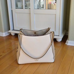 Kate Spade Leila Colorblock Triple Compartment Shoulder Bag.